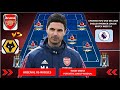 TODAY MATCH ARSENAL POTENTIAL LINEUP PREMIER LEAGUE WEEK 14 ~ ARSENAL VS WOLVERHAMPTON WANDERERS