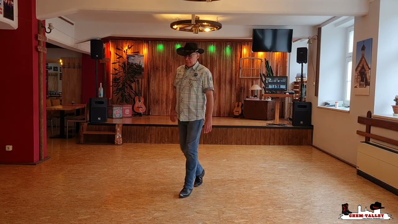 Line Dance PEOPLE ARE CRAZY (Gaye Teather) Teach / Dance