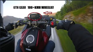 STOCK 125cc WHEELIES | Honda CB125R