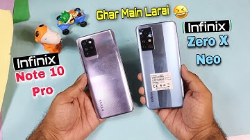 Infinix Zero X Neo Vs Infinix Note 10 Pro - Comparison Speed test & Camera Test [Hindi/Urdu]