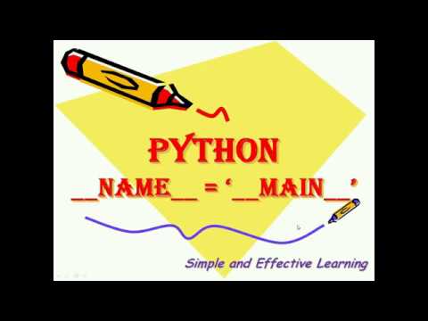 __name__ == __main__ in python || if __name__ =='__main__' || Python tutorial for beginners