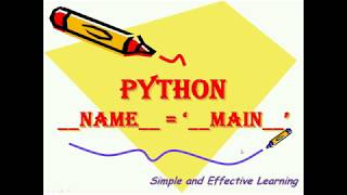 __name__ == __main__ in python || if __name__ =='__main__' || Python tutorial for beginners