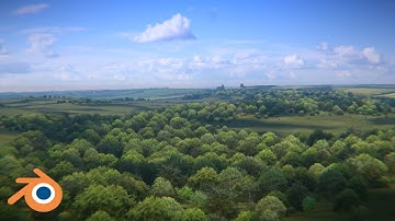 Large Scale Cinematic Environment made easy using Blender | Blender 3D