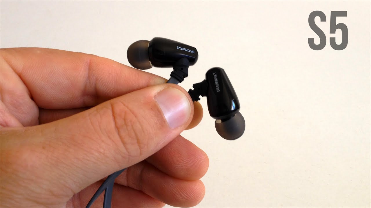 Brainwavz S5 IEM Noise Isolating Earphones Review