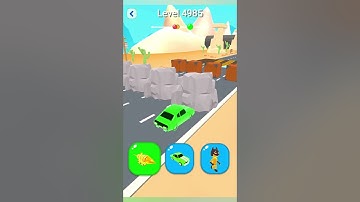 🔥 Shape - Shifting & Transform The Character 👀 Level - 4985 #shapeshifting #gameplay #shorts #viral