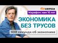 Экономика без трусов. Зато с носками. Экономика за 1001 секунду