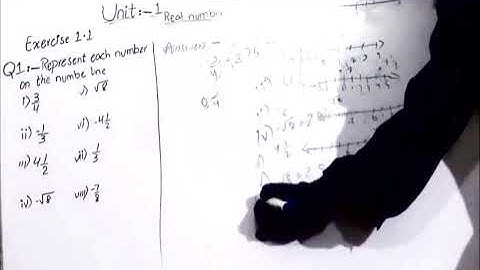 National book foundation class 9 unit 1 real numbers exercise 1.1 question 1 part 4 to 8