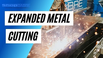 Cutting Expanded Metal on Plasma Cutter - ShopSabre CNC
