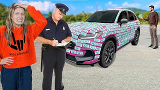 I COVERED MY DREAM CAR IN MONEY! $10,000