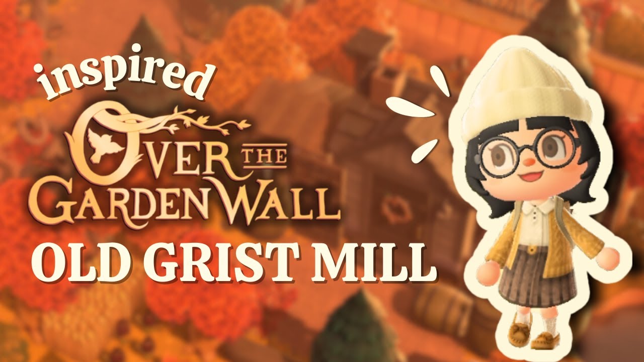 over the garden wall inspired old grist mill 🎃| acnh speedbuild