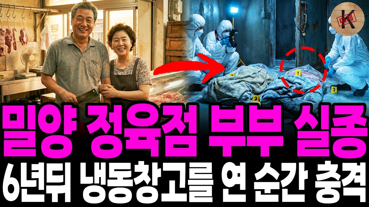 1994년 밀양 정육점 부부 실종, 6년뒤 냉동창고를 연 순간 충격