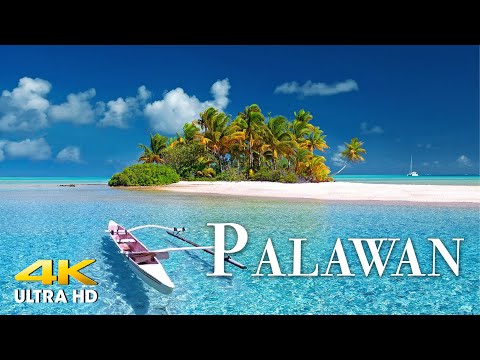 PALAWAN Amazing Beautiful Nature Scenery with Relaxing Music|