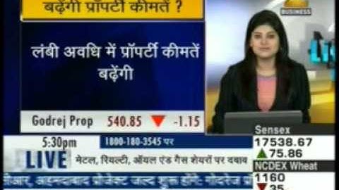 707 Zee Business Live @ 5 05 July 2012 33sec Mr  Pirojsha Godrej   MD, Godrej Properties 17 14pm