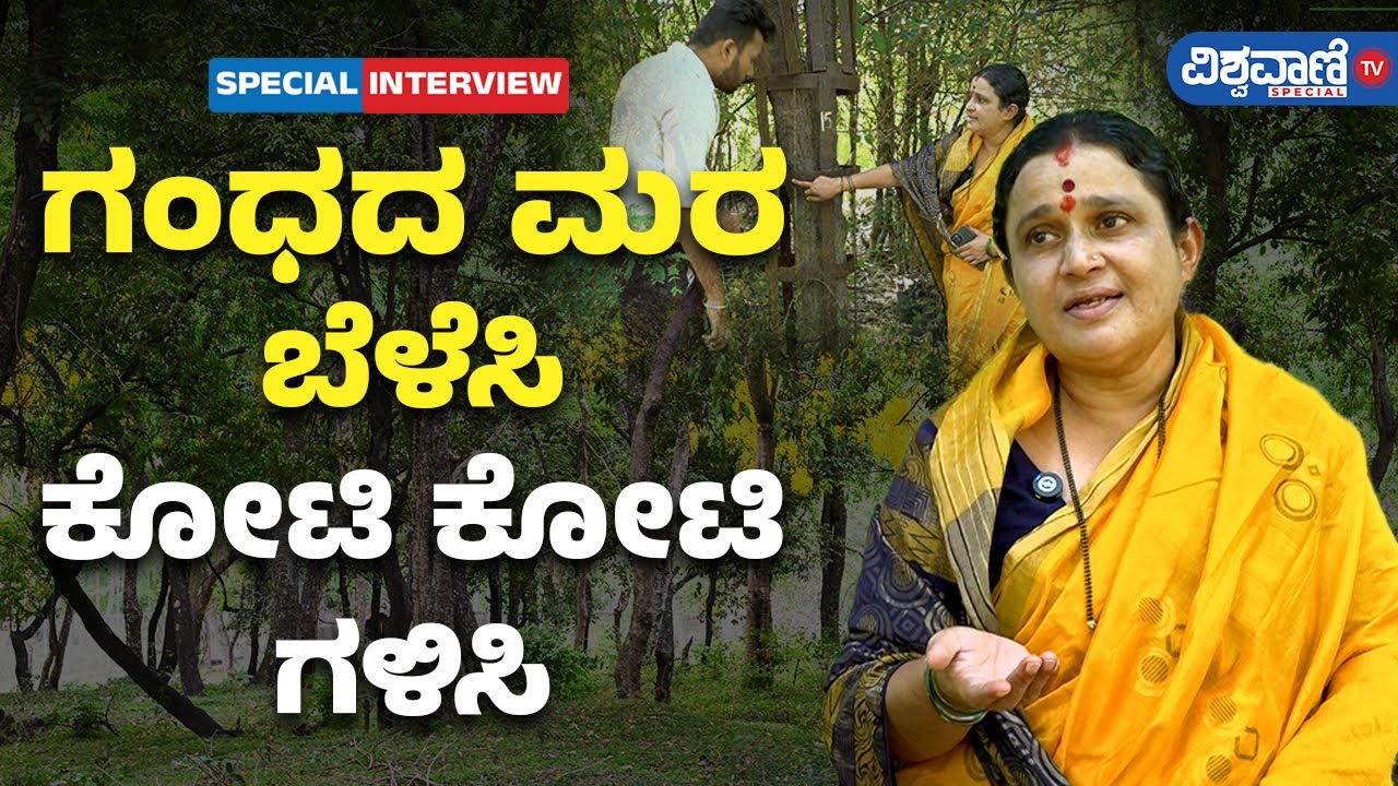 Kavitha Mishra Success Story | ಗಂಧದ ಮರ ಬೆಳೆಸಿ, ಕೋಟಿ ಕೋಟಿ ಗಳಿಸಿ | Vishwavani TV Special