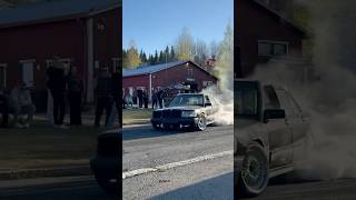 Mercedes-Benz Superturbo Burnout 💨💨 #mercedes #burnout