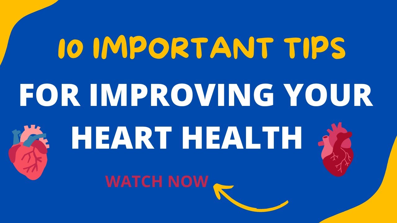 best ways to improve heart health - YouTube