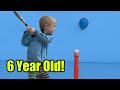 Amazing 6 year old trick shots part 2  colin amazing
