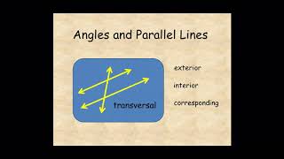 Grade 7 Angles and Parallel Lines