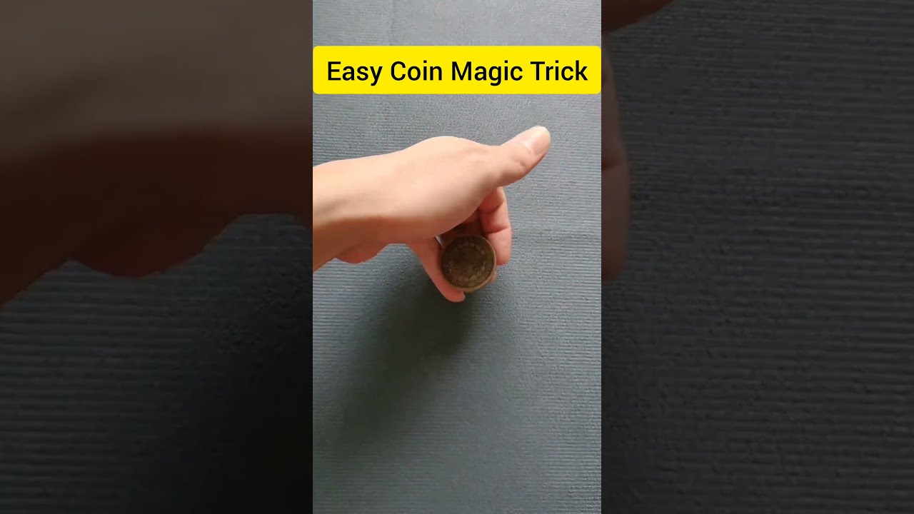 Easy Coin Magic Trick Shorts Viral Magictricks