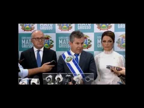 Mauro Mendes é empossado como governador de Mato Grosso