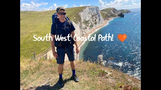 South West Coastal Path (UK) - ''The Salt Path'' -  Solo Hiking (1014 km)!