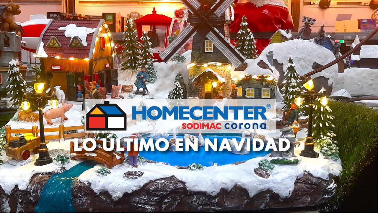 💚🎄 TOUR NAVIDEÑO HOMECENTER 2025 ✨ Lo más hermoso para decorar tu hogar 🎅