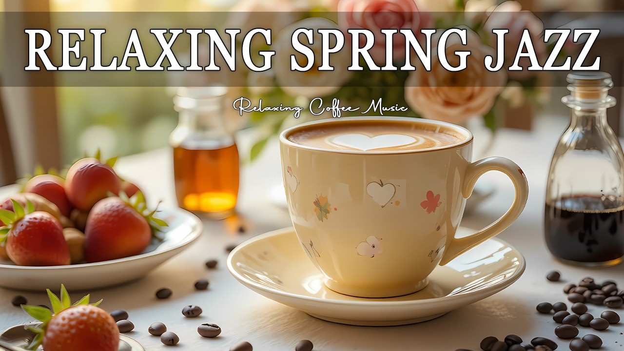 Relaxing Springtime Bossa Nova Jazz Music | Smooth Instrumental Music for Work & Coffee Shops
