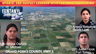 UPDATE: 3rd Suspect Charged In Grand Forks County Drug Trafficking Case