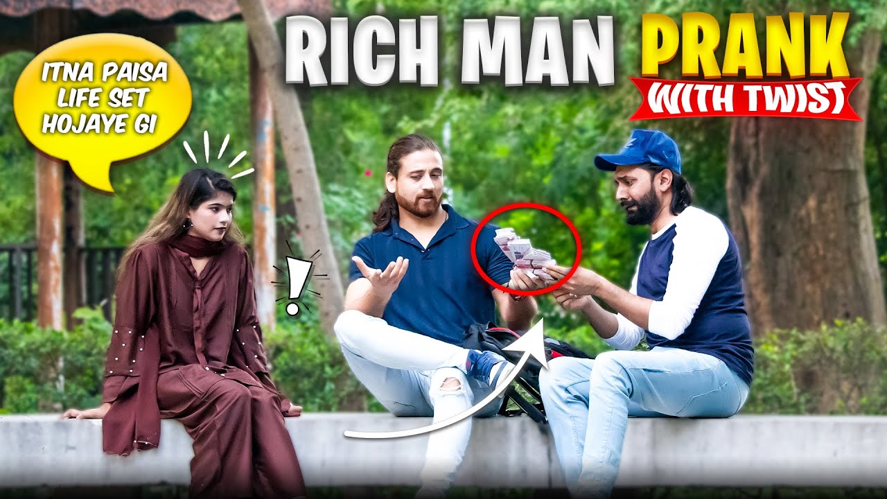 Rich Man Prank On Cute Girl ❤️ With a Twist Part 7 | Epic Reaction 😂😂