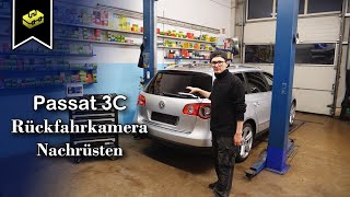 VW Passat 3C B6 Rückfahrkamera Nachrüsten | Retrofitting a VW Passat rear view camera | VitjaWolf