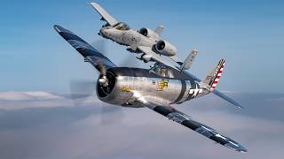 Thunderbolt Meets Thunderbolt | Republic icons unite at EAA AirVenture Oshkosh 2025