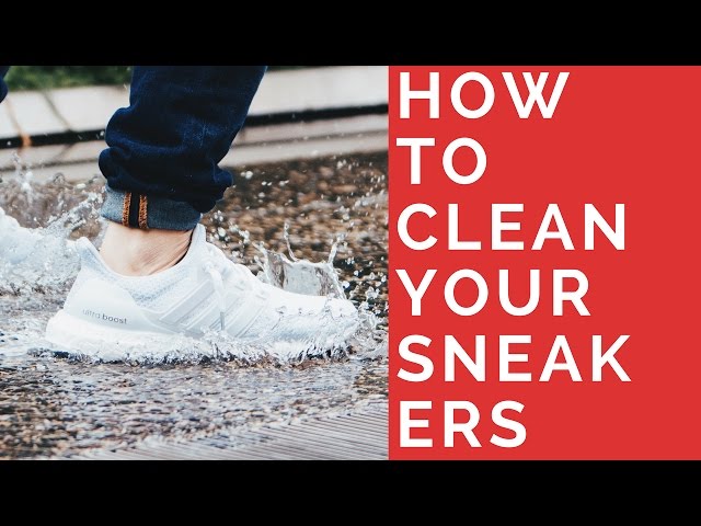 How To Clean Dirty Sneakers - Quick & Easy | White, Woven, Knit, Midsole,  Upper, Laces - YouTube