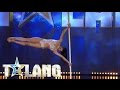 Anna-Maija Nyman imponerar på juryn med sin poledance i Talang 2017 - Talang (TV4)