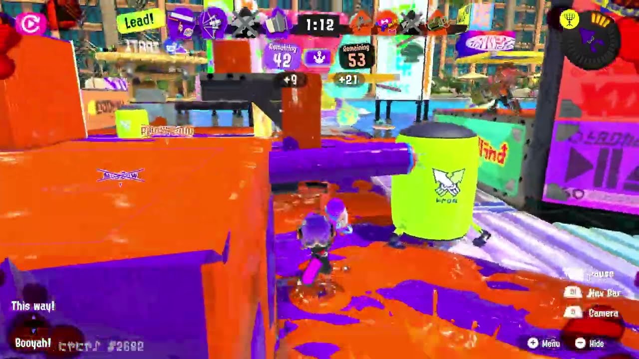 Krak-on roller is so wide now (Patch 5.1.0 Splatoon 3)