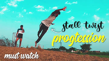 Stall Twist Progression/ Scoot Full Progression/crazy flip