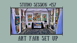 Studio Session #157 / Art  Fair Set Up Ideas