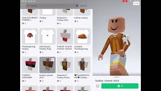 Turkey Thanksgiving Robux Shopping Spree screenshot 1