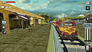 Taking passenger's to their stations | Android train game play | Offline train driving games... screenshot 3