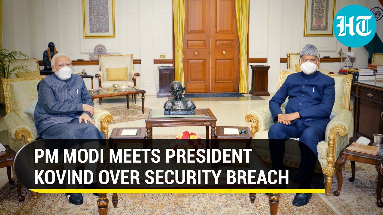 President expresses concern over PM security breach as Modi briefs Kovind at Rashtrapati Bhavan