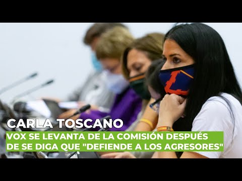 VOX se levanta de la comisión después de se diga que "defiende a los agresores"