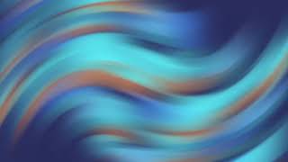 1 Hour Soft Silk Waves Loop | Elegant Teal & Copper Abstract Background screenshot 1