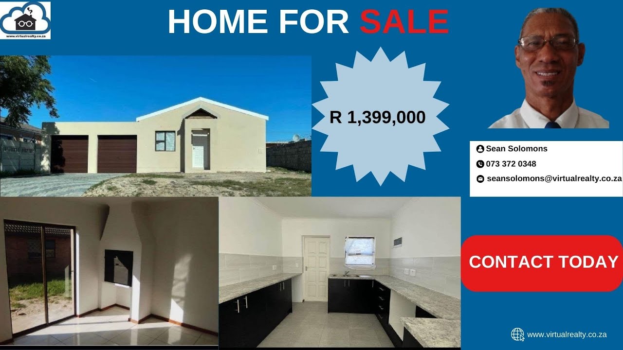 Home for sale in Sunbird Park, Kuils River R 1,399,000 YouTube