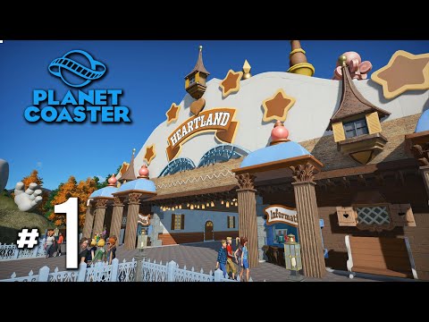 สวนสนุกสำหรับคนเมือง - Planet Coaster #1(HEARTLAND V2)