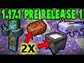 1.17.1 Pre-Release 1 Minecraft Review | BUFF to Copper/Snow and New Rares!