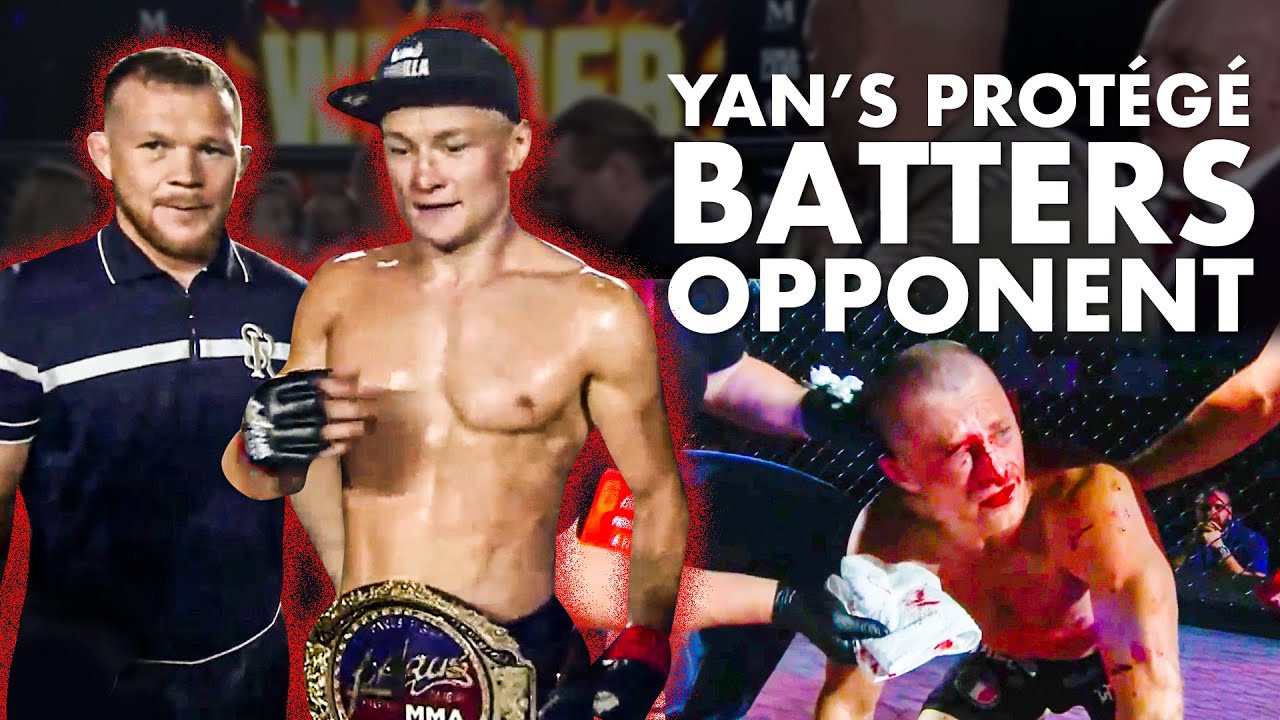 Petr Yan's Protégé Completely Batters Opponent Indie MMA Highlights