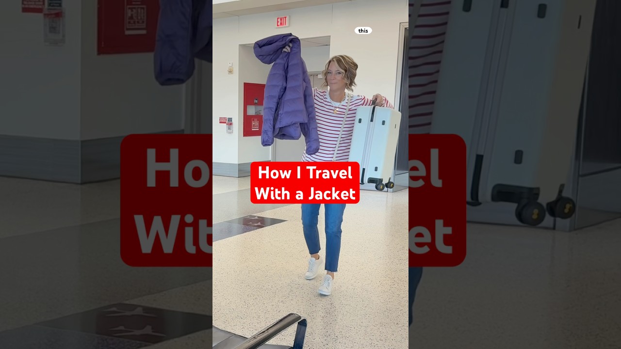 Travel Hack for a Jacket for the Flight