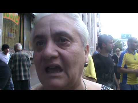 შენობიდან დევნილებს ასახლებენ