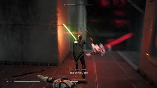 Blaster deflection I wasn't expecting