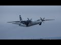 Vulkan Air Antonov An-26B - Landing & Takeoff