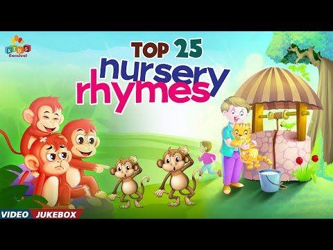 Top 25 Most Popular Nursery Rhymes I Kids Rhymes With Actions I Johnny Johnny Yes Papa Kidsvideo